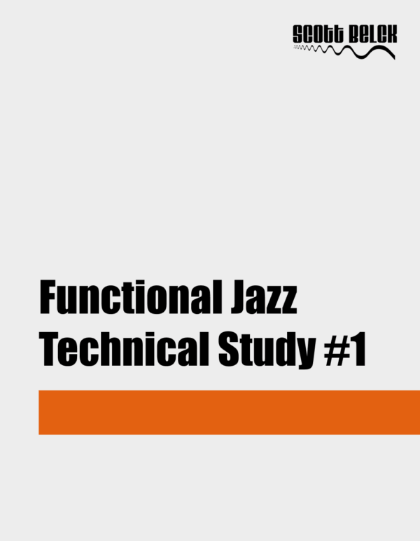 Functional Jazz Technical Study 1 cover